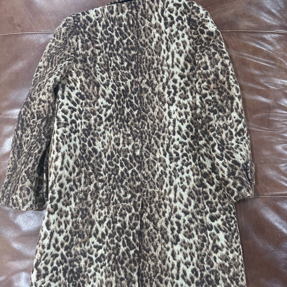 J.crew double leopard overcoat XS - Picture 12 of 12